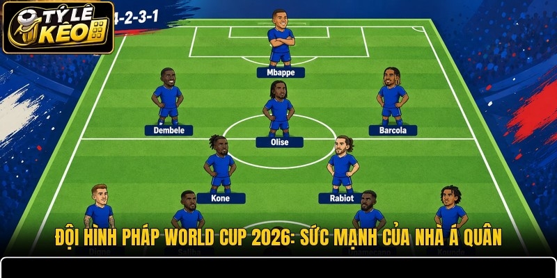 Đội Hình Pháp World Cup 2026